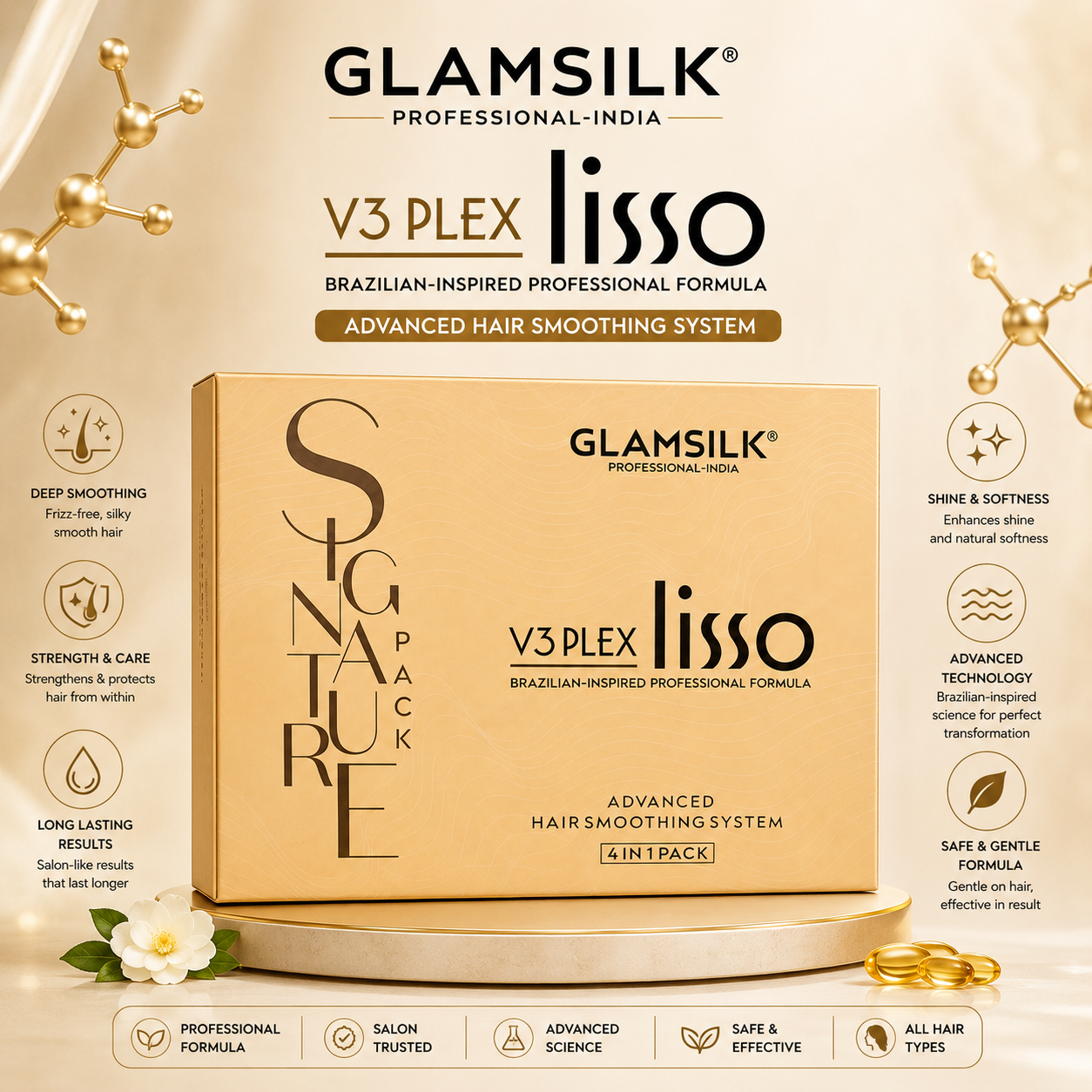 V3 PLEX LISSO - TREATMENT SIGNAYURE PACK